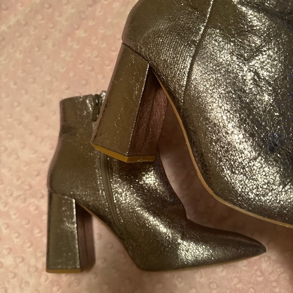 Metallic Ankle Boots - Picture 6 of 6